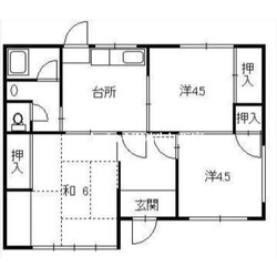 森岡様借家の物件間取画像